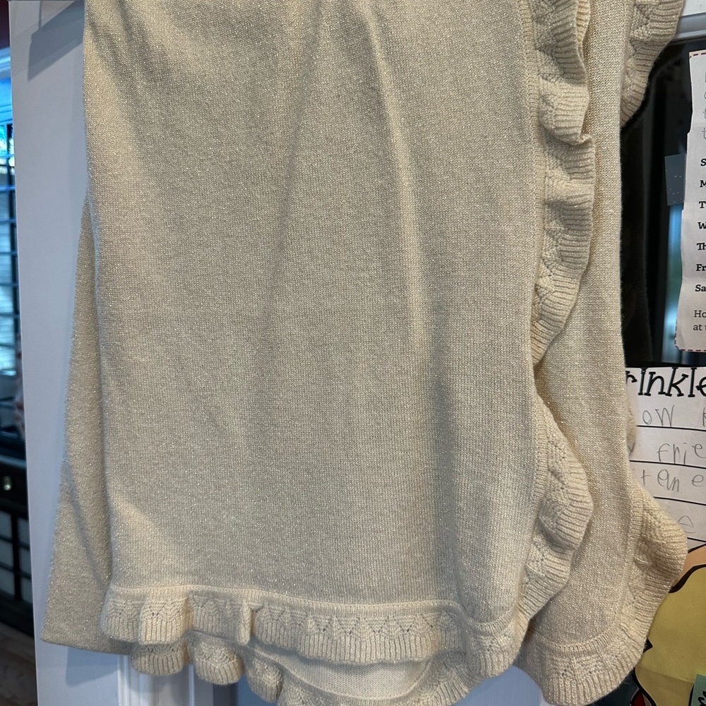 Lilly Pulitzer Gold Metallic Shawl